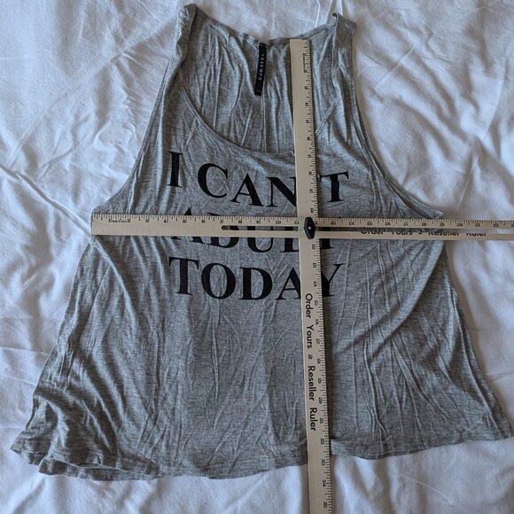 Funny Tank top Grey - Women's XL - Picture 3 of 5